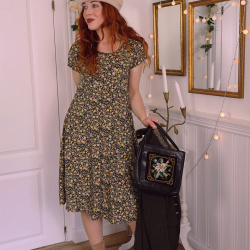 ワンピース jumelle vintage flower dress size:S vintage flower dress（ワンピース）｜jumelle（ジュメロ）の