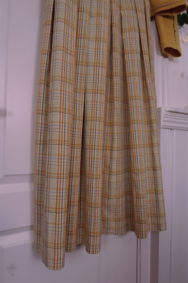 Yellow Landhaus Vintage Maxi Dress | XL