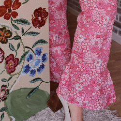 Pink Yvonne Dungarees